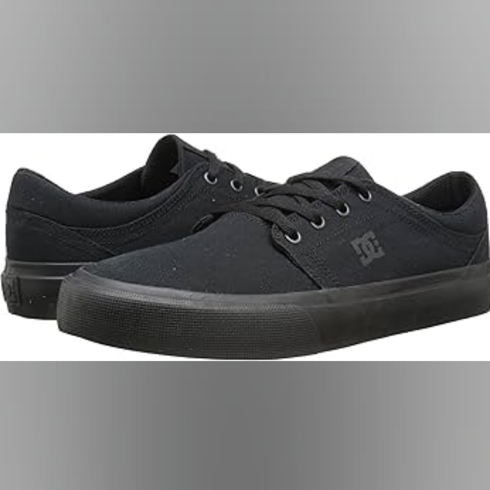 DC Men's Trase TX Skate Shoe Black